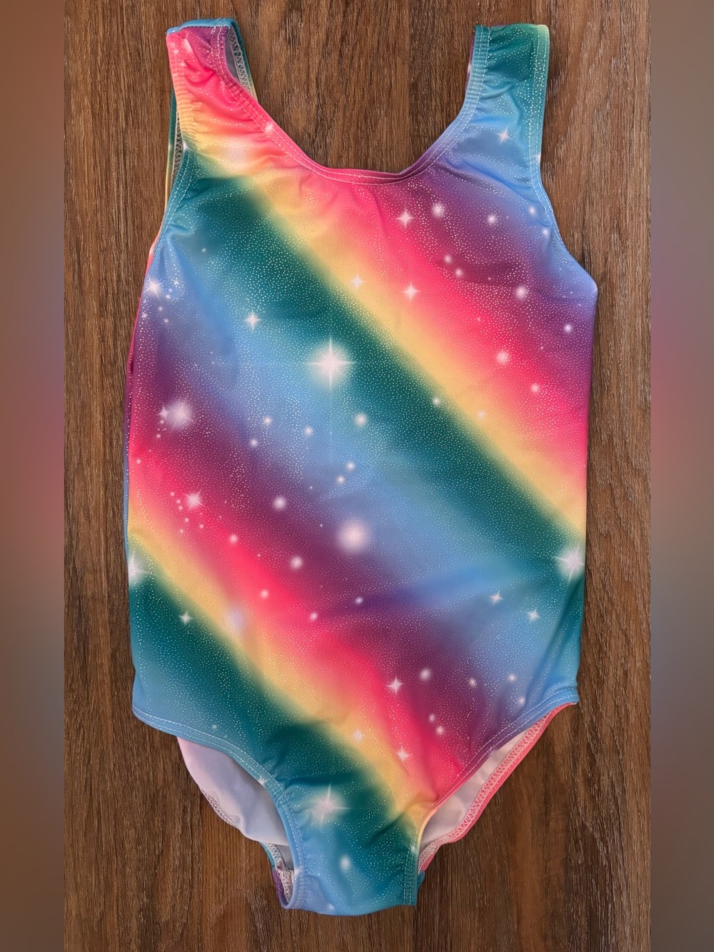 Rainbow Galaxy gymnastics/ dance leotard